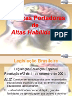 Crianças Portadoras de Altas Habilidades