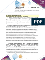 Análisis Del Escenario Socio-Educativo Dado en El Anexo 2