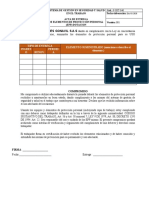 F-SST-040. Acta de Entrega EPP