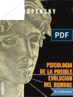 Psicologia de La Posible Evolucion Del h - P. D. Ouspensky