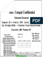 Dell Vostro 3560 Compal LA-8241P Rev 1.0 Schematics