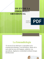 Relacion Entre La Fonoaudiologia y Ortodoncia