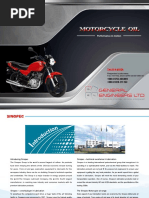 SINOPEC-Motorcycle Engine Oil Series