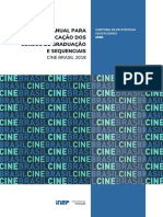 Manual para Classificação dos Cursos de Graduação e Sequenciais - Cine Brasil 2018