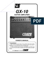 Manual Crate gx10
