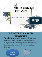 MATERI DARING TIK Kls 9 Pertemuan 1