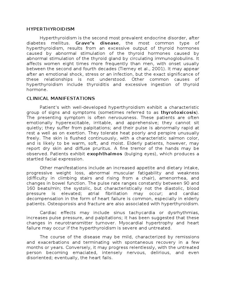 HYPERTHYROIDISM!! | PDF
