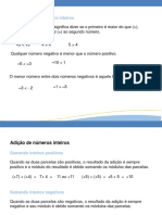 7º - numeros inteiros operações