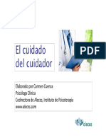 El Cuidado Del Cuidador PDF