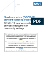 C1038 COVID 19 Vaccine Deployment in Community Settings LVS SOP v3.2 14 January