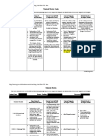 Schedule Matrix