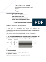 2 Lista - Exercícios Corrosão - Período Remoto