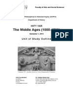 The Middle Ages (1000-1500) : Unit of Study Outline