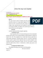 Optimal Power Flow Using Genetic Algorithm