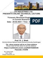 Webinar - Prof. R.J.shah