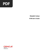 Oracle Linux: KVM User's Guide