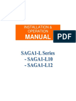 SAGA1-L Series Installation & Operation Manual