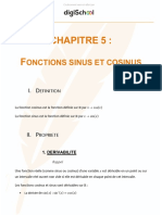 Fonctions Sinus Et Cosinus Cours Mathematiques Terminale S