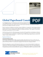 Global Paperboard Considerations: March 2011