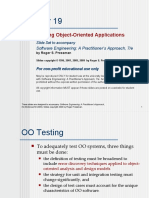 Testing Object-Oriented Applications: Software Engineering: A Practitioner's Approach, 7/e