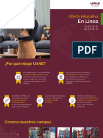 UANE - Oferta Educativa en Línea 2021