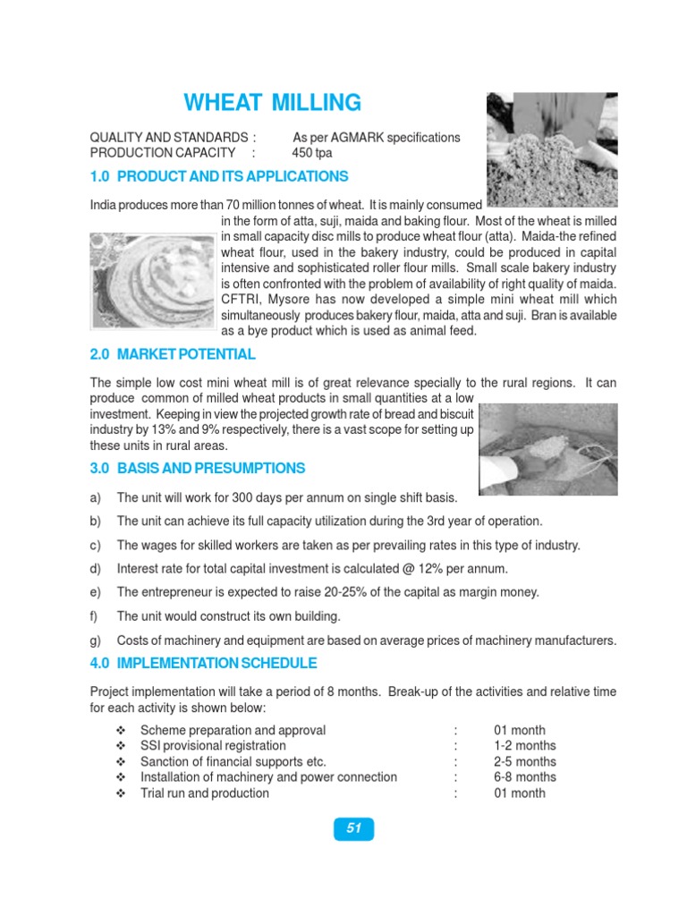 WHEAT MILLING Wheat Flour
