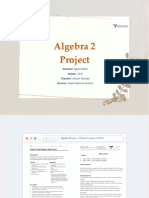 Algebra 2 Project