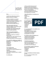 Evaluación Bimestral de Biología TERCE OCTAVO