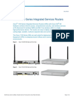 Cisco 1100 Series Integrated Services Routers: Figure 1. Cisco 1100-8P ISR, Back and Front View