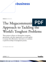 The Megacommunity Approach To Tackling The World's Toughest Problems