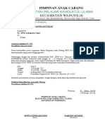 Format Permohonan Pelantikan