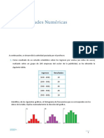 Actividades Numéricas Estadística 1