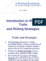 Six Traits: Writing Workshop