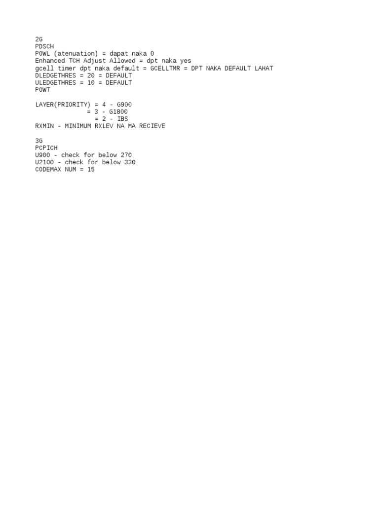 Parameter Change | PDF