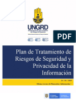 Plan de Tratamiento de Riesgos