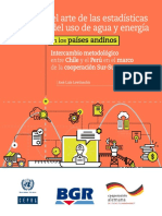 Estado Del Arte de Las Estadisticas Mineras Del Uso Del Agua y La Energía