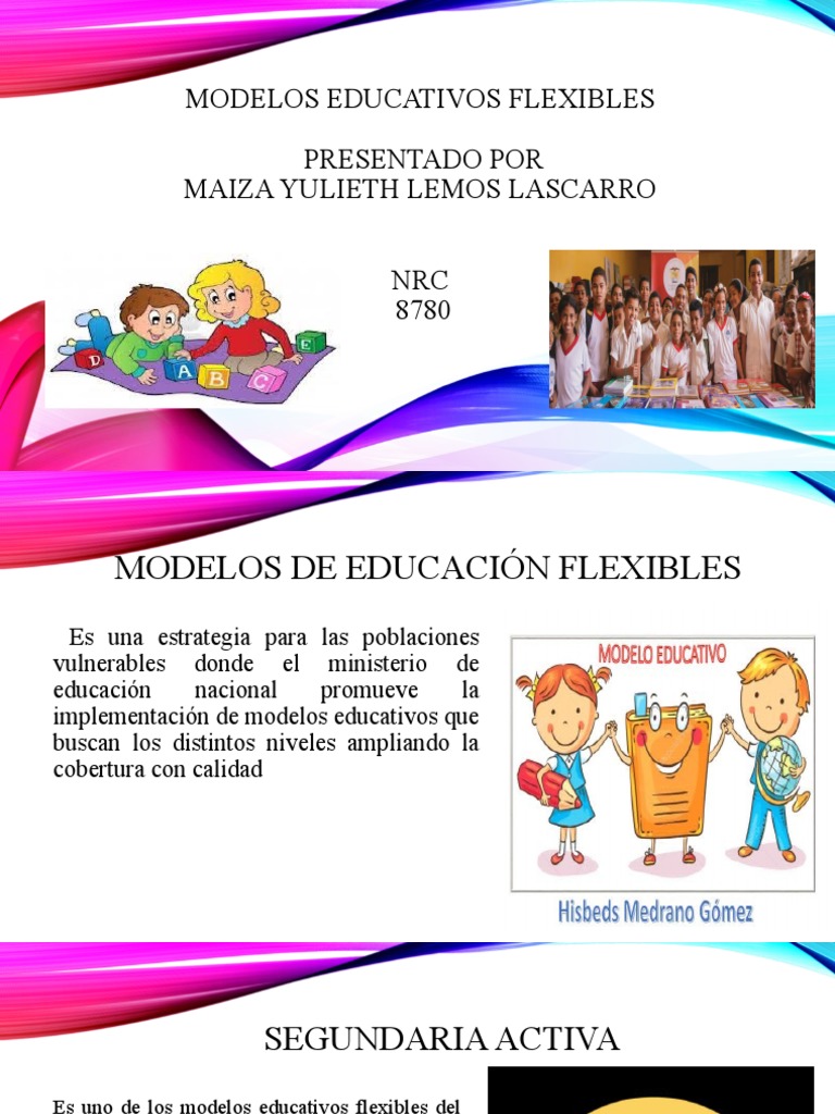 Modelos Educativos Flexibles | PDF
