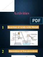 Acids Bases Salts Corrosion Precautions Activities
