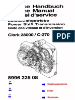 Manual de Serviço Caixa Clark 28000