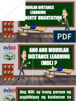 Modular Distance Learning Presentation 2