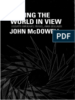 John McDowell. Having The World in View