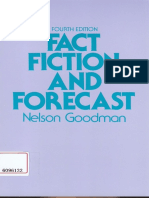 Nelson Goodman, - Fact, Fiction, and Forecast, Fourth Edition (1983)