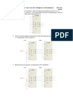 Unit 8 Practice Sheet: Code Converters, Multiplexers, & Demultiplexers EET 1131 Reeder