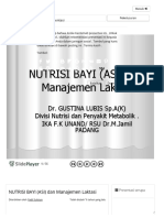 NUTRISI BAYI (ASI) Dan Manajemen Laktasi - PPT Download
