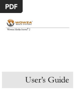 Download WowzaMediaServer_UsersGuide by Evgeny Shapiro SN49630914 doc pdf