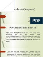 Tugas Tipe Data Set (Himpunan)