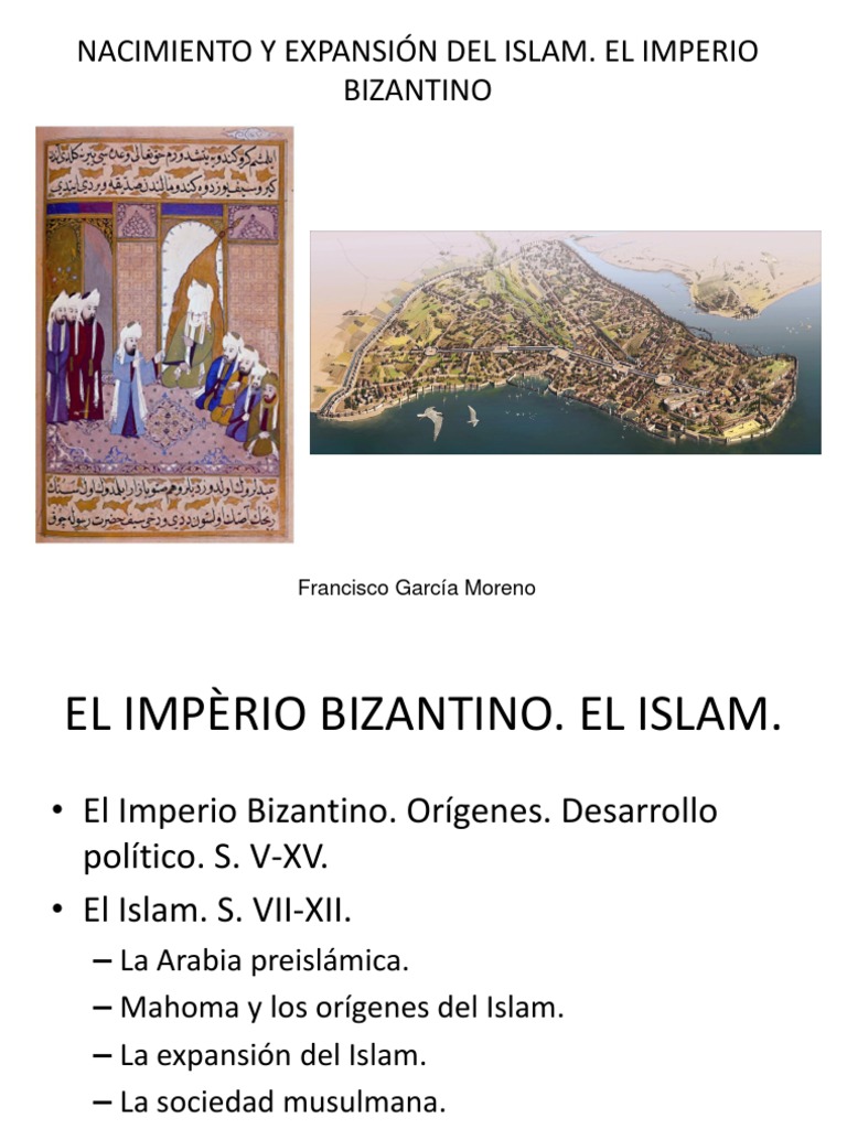 2 Presentacion Bizancio Islam | PDF | Mahoma | imperio Bizantino