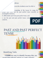 Module 3 - Past and Past Perfect Tense