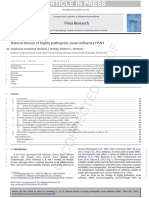 Natural History of Highly Pathogenic Avian in Uenza H5N1: Virus Research