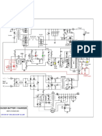 Power transformer circuit diagram analysis